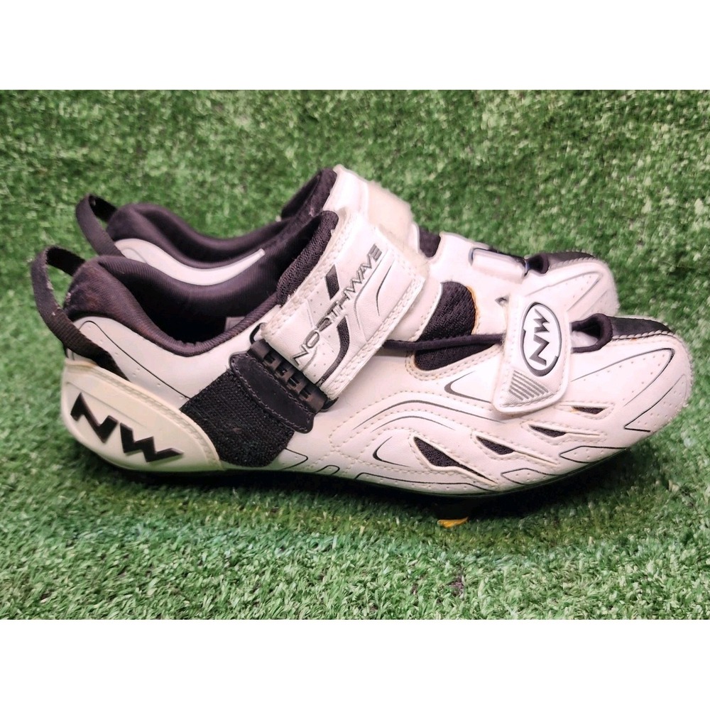 Mens Size 7.5 Northwave Tribute Carbon Triathlon Road Bike Shoes